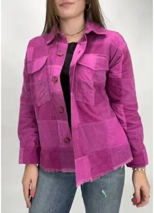 Patch Corduroy Jacket