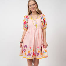 Cecilia dress pink