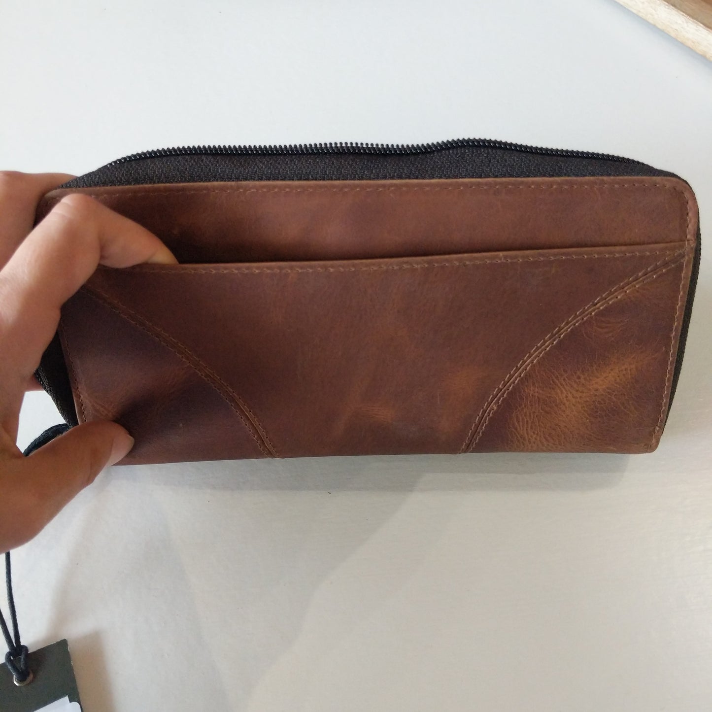 Taurean Upcycled Leather Wallet