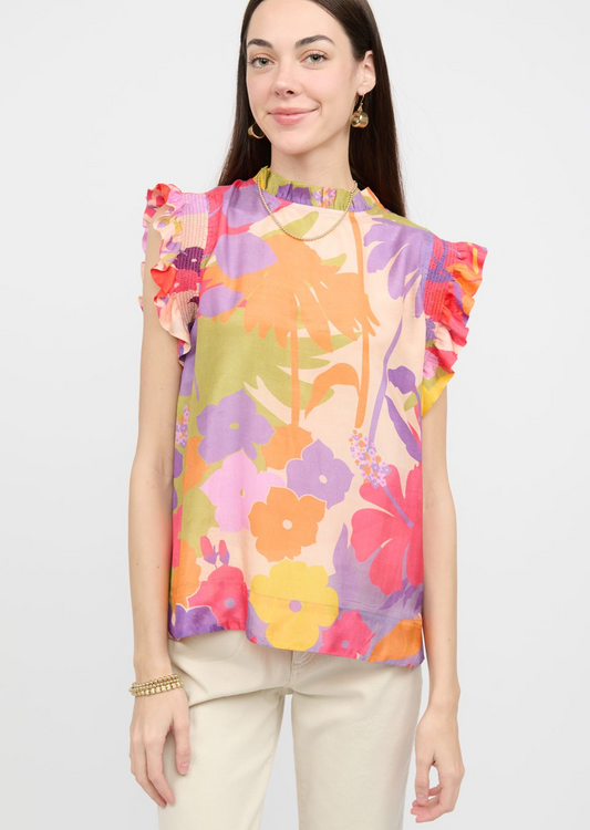 Flower Explosion Top