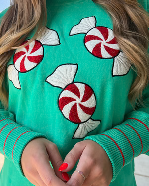 Peppermint Twist Sweatshirt