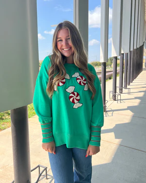 Peppermint Twist Sweatshirt