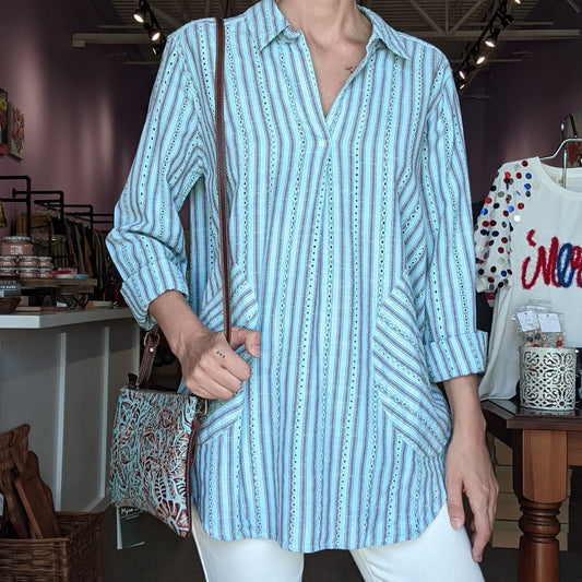 Popover Striped Tunic by Ivy Jane